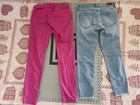 Lot 2 Abercrombie & Fitch Jeans Pants - Pink Skinny & Harber ankle Distressed — photo 10