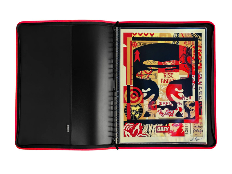 OBEY Exclamation Deluxe Storage Portfolio | 18"x 24" | Limited Edition of 400 