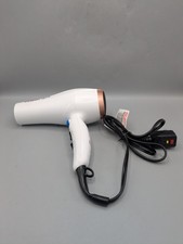 Conair 1875 Hair Dryer 1875W White Diffuser Concentrator Ionic 3 Heat 2 Speed