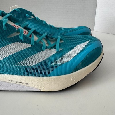 Adidas Adizero Adios 8 Lightstrike Pro Sneakers Mens 11 Blue Mesh