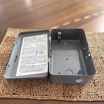 Intermatic Model T101 Dial Time Switch Metal Box ONLY Grey 