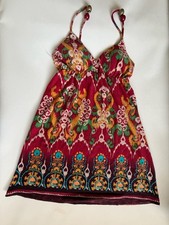 Pretty good Women Boho Tropical PlantsBack Short Casual Beach Summer Dress