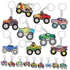 Pcs Monster Truck Party Favors Monster Truck Keychains Birthday Party 36 Car