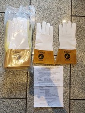 Neu 10 Paar Ultimate Gold Schwei&szlig;erhandschuhe ABA/200 Gr. 10