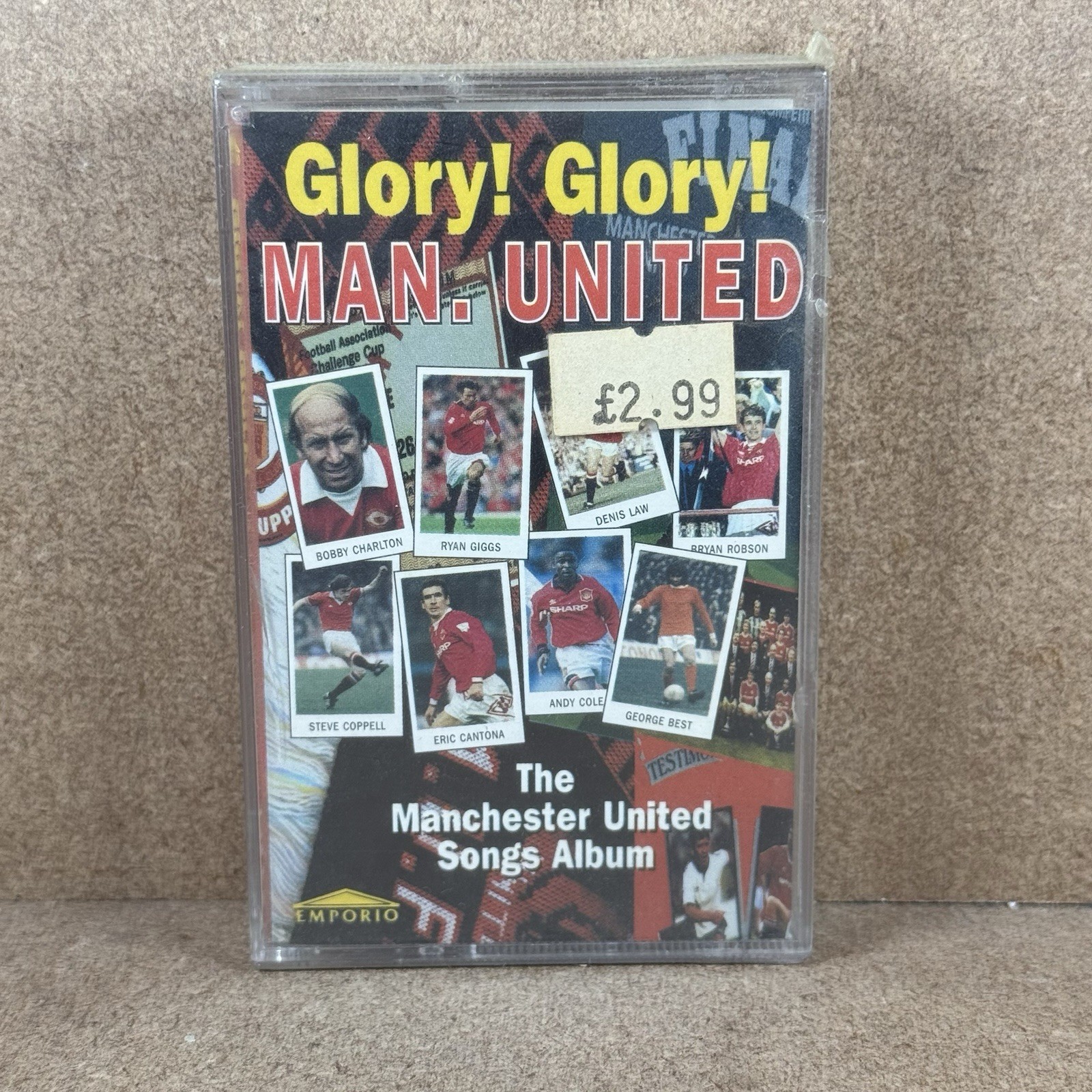 GLORY! GLORY! - The Manchester United Songs Album - 1995 Cassette