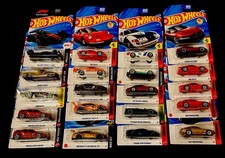2026 Hot Wheels Assortment Lot 20 Porscheferrari Ford Mustang Chevy Truck