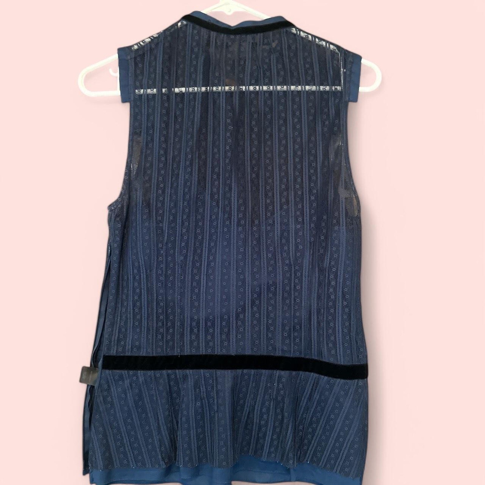 Marc jacobs blue lace button - image 2