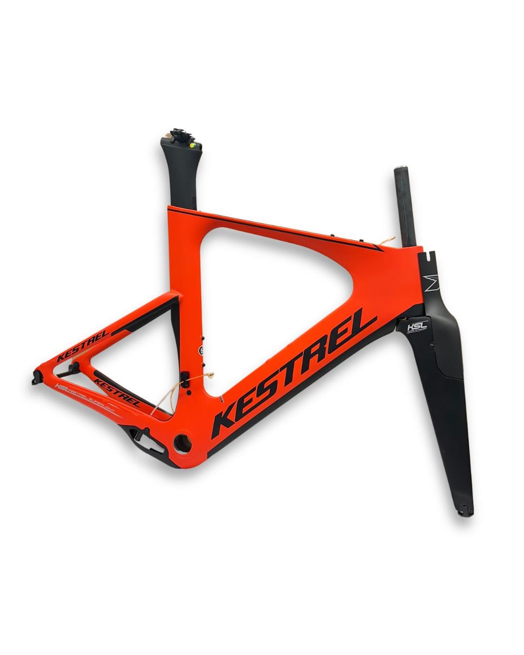 Kestrel 5000 SL Carbon Road Frameset 55cm 700c Rim Brake QR 130mm Orange
