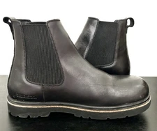 Birkenstock Highwood Slip-on Men’s Size 11 US 45N EU Black Leather Chelsea Boots