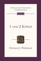 1 & 2 Kings Tyndale Old Testament Commentary Donald J Wiseman Taschenbuch 2009