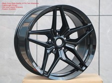 19 20 Staggered Wheels Rims For Corvette C5 2005 2006 2007 2008 Black 102