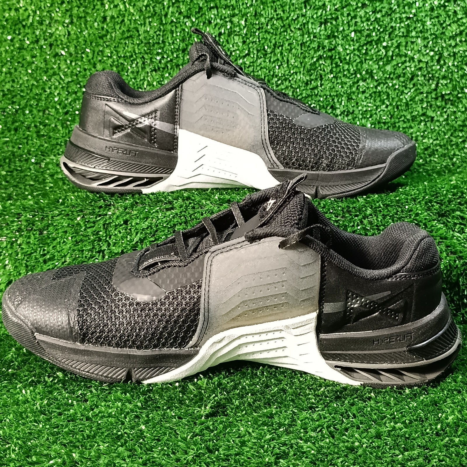 Nike Metcon 7 Gym Traning Shoes Womens US 8.5 Black White Training Sneakers