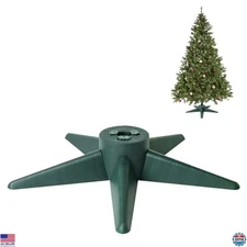 Bjartur Adjustable Christmas Tree Stand - Fits 0.75/0.87/1.25 Inch Poles, 7 Ft