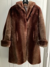 Vintage Beaver Lamb Fur Coat - Royal Castor 12/14