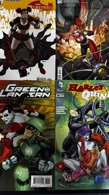 Harley Quinn Comic Lot (4 Issues) DC Comics The New 52 & Variants NM