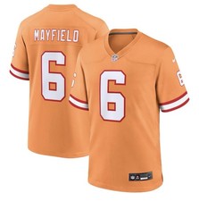NEW Baker Mayfield Tampa Bay Buccaneers Nike NFL Creamsicle Jersey Mens 2XL $130