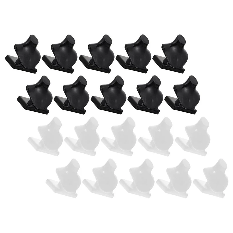 20pcs Decorative Mini House Jewelry Holder Mini Jewelry Support