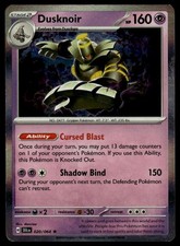 Pokemon Dusknoir Holofoil SV: Shrouded Fable - 020/064 LP