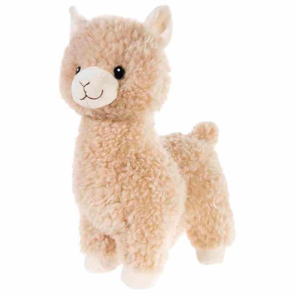 Heunec Lama Stehend Groß Hellbraun, Kuscheltier, PlüSchtier, Stofftier, 28 Cm-image