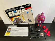 1988 G.I. Joe Cobra HYDRO-VIPER V1 ARAH Series 7 HASBRO 100% Complete