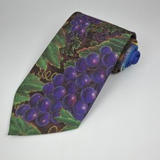 D’em Crazy Vintage “The Winery” Men’s Necktie Made In The USA 57”x3.75”