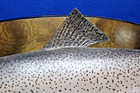 VTG Monster 35 Inch Manistee River Trout/Salmon Taxidermy Wall Hang — photo 5