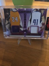 2023 Leaf - Canvas Combos Kobe Bryant #CC-21 Purple Spectrum Holofoil /5 (MEM)