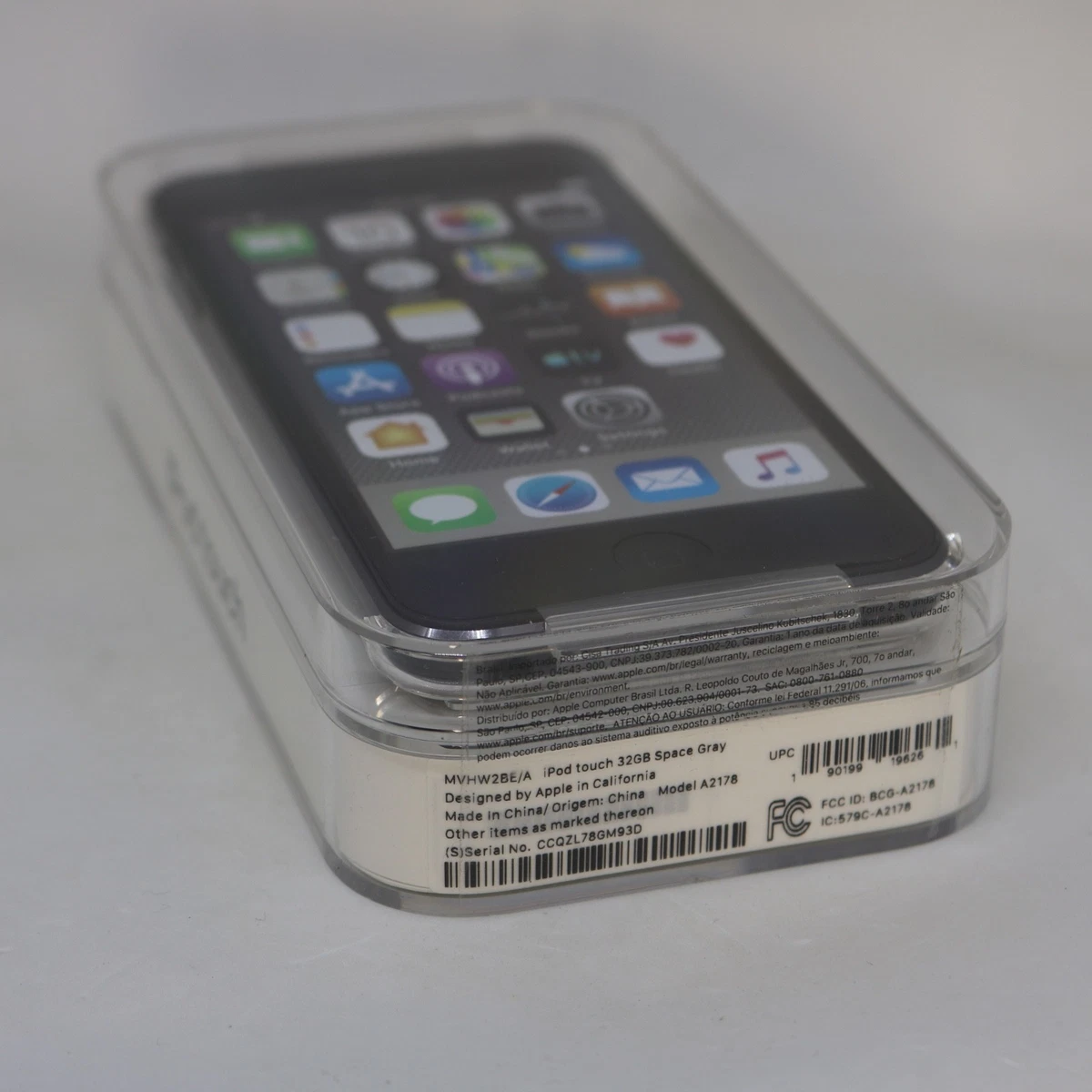 Apple iPod Touch 7g 7. Generation Graphit 32gb / MP4 Neu / Bluetooth / Händler