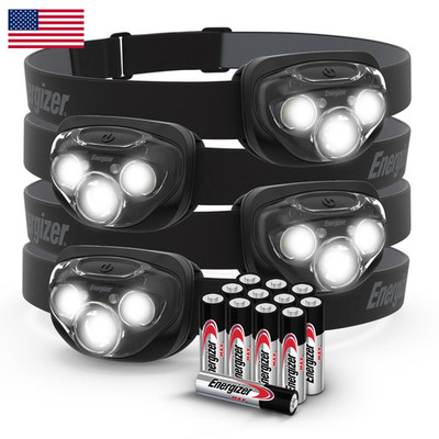 Energizer Pro-260 Led Headlamp 4-Pack Ipx4 Water Resistant Headlamps