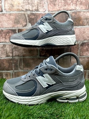 New Balance 2002R GC2002ST Sneaker Kinder UK 3 Stahl Wildleder Low Top Laufschuhe