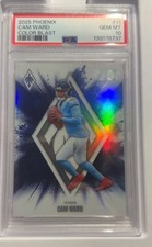 PSA 10 Color Blast Cam Ward #11 (RC) - 2025 Panini Phoenix