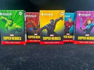ウェルカムデッキ マーベル The MTG Deck Welcome 5種セット Magic