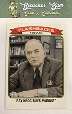 2023 Topps Heritage NF-4 Ray Kroc Buys Padres News Flashbacks