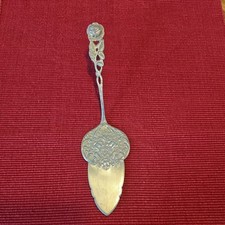 Tortenheber, Hildesheimer Rose, Antiko, 100 Silberauflage, 49 g