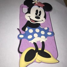 Funda de teléfono Minnie Mouse parques de Disney para iPhone XS silicona