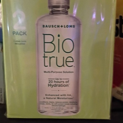 Bausch + Lomb Biotrue Multipurpose Solution 2 Pack 20 fl oz, Case Included