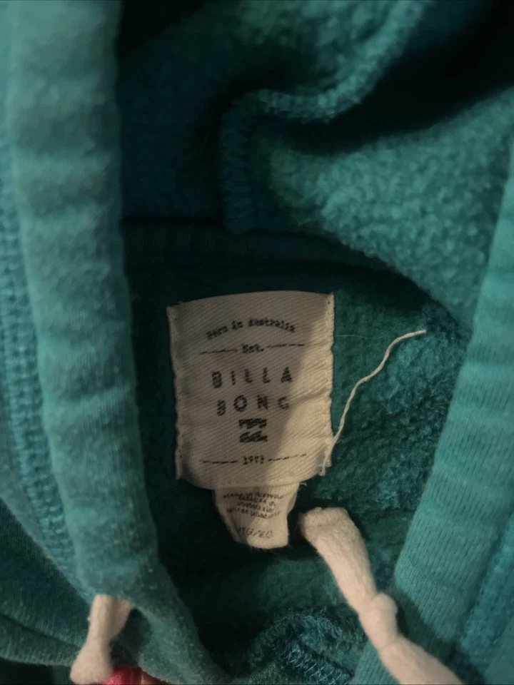 Sudadera con capucha verde Billabong XL Foto 3 de 3