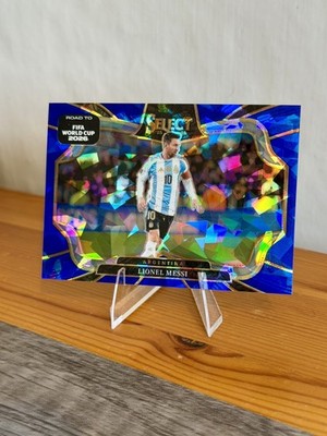 2025-26 Lionel Messi Select World Cup Field Level Blue Ice /125 Prizm #210