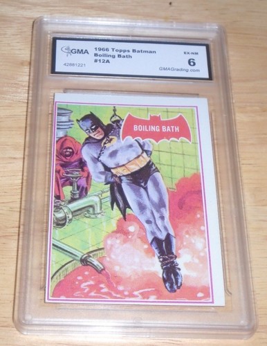 1966 Topps Batman Red Bat #12A Boiling Bath — GMA 6