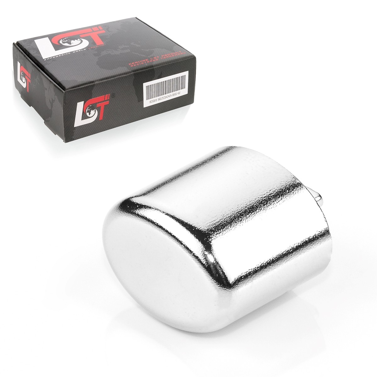 Original LST Push Button Handbrake Button Chrome for VW Touran 1T2 1T3