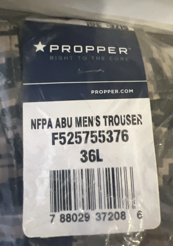 Calças masculinas ABU força aérea militar dos EUA tamanho 36L - Imagem 3 de 4