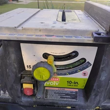 10-in Evolv Table Saw Withstand