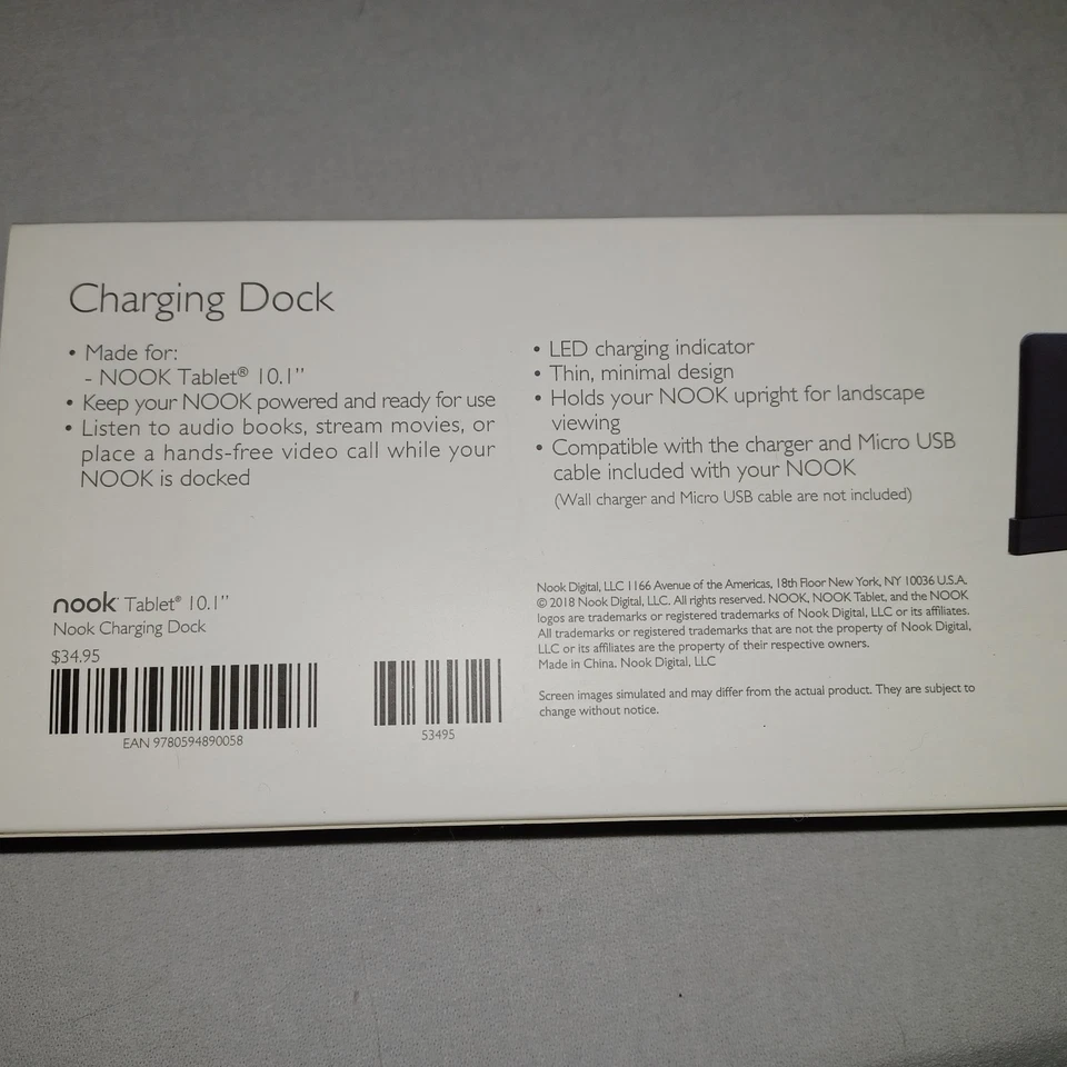 Nook Charking Dock For Nook 10.1” Brand New - Image 3 of 4