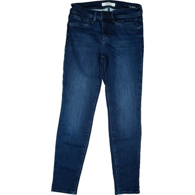 Brax 36K L28 Jeans Hose d. Blau Damen Shakira Skinny Stretch Slim mid Rise W27 S
