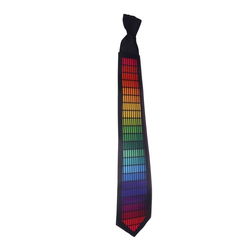 LED Tie Eye Catching Sound Activated Light Up Tie With On Off Controller For - Picture 13 of 24