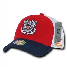 Rapid Dominance S010-COASTGUARD Deluxe Mesh Military Caps Coast Guard