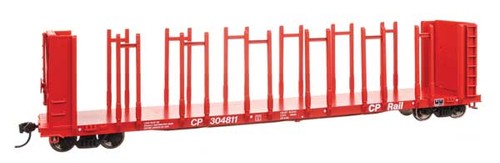 Walthers Mainline 910-50804 HO Maßstab 63' Holzrinden-Flachwagen RTR CP #304811 | Zustand: Neu