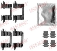 ZubehöRsatz Scheibenbremsbelag Quick Brake 109-1841 FüR Suzuki ZE0 Leaf Nissan 2