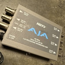 AJA HD 10DA Dual Rate HD/SD 1x6 Reclocking Distribution Amp