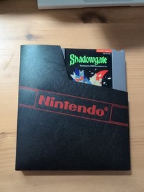 Shadowgate Cartridge and Manual (Nintendo Entertainment System, 1989) Tested NES